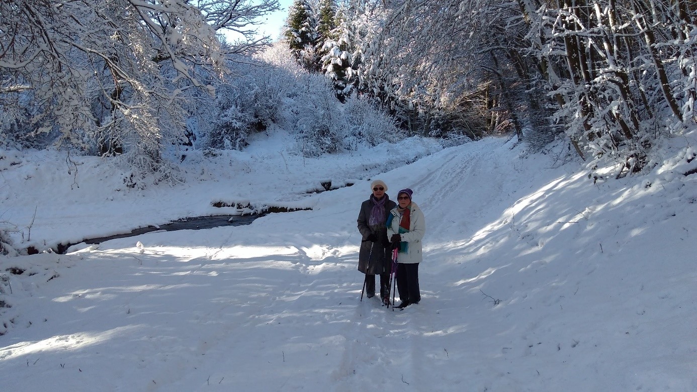 winterwandelingrondwoning