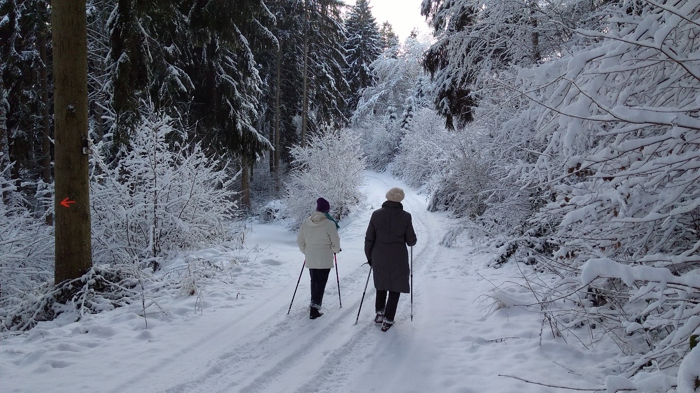 winterwandelingrondwoning